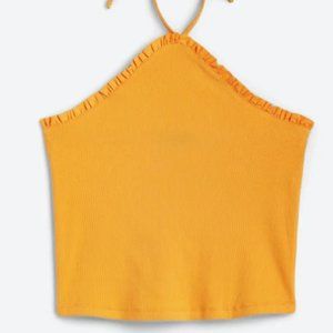 Love Ellie Aidan Cropped Halter Knit Top